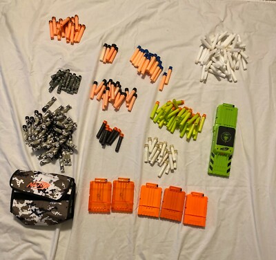 Nerf Elite N-Strike Mega Bundle, Variety 250+, Multiple Blasters