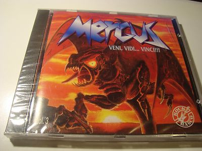 RAR  CD. MERGUS. VENI, VIDI...VINCI. ROCK BASCO. MADE IN SPAIN. PRECINTADO.
