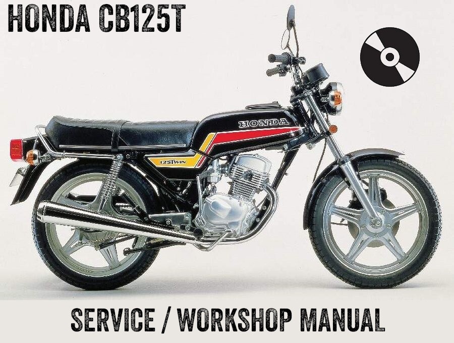 Honda CB 125T T1 TD CB125T CB125 Super Dream Workshop Service
