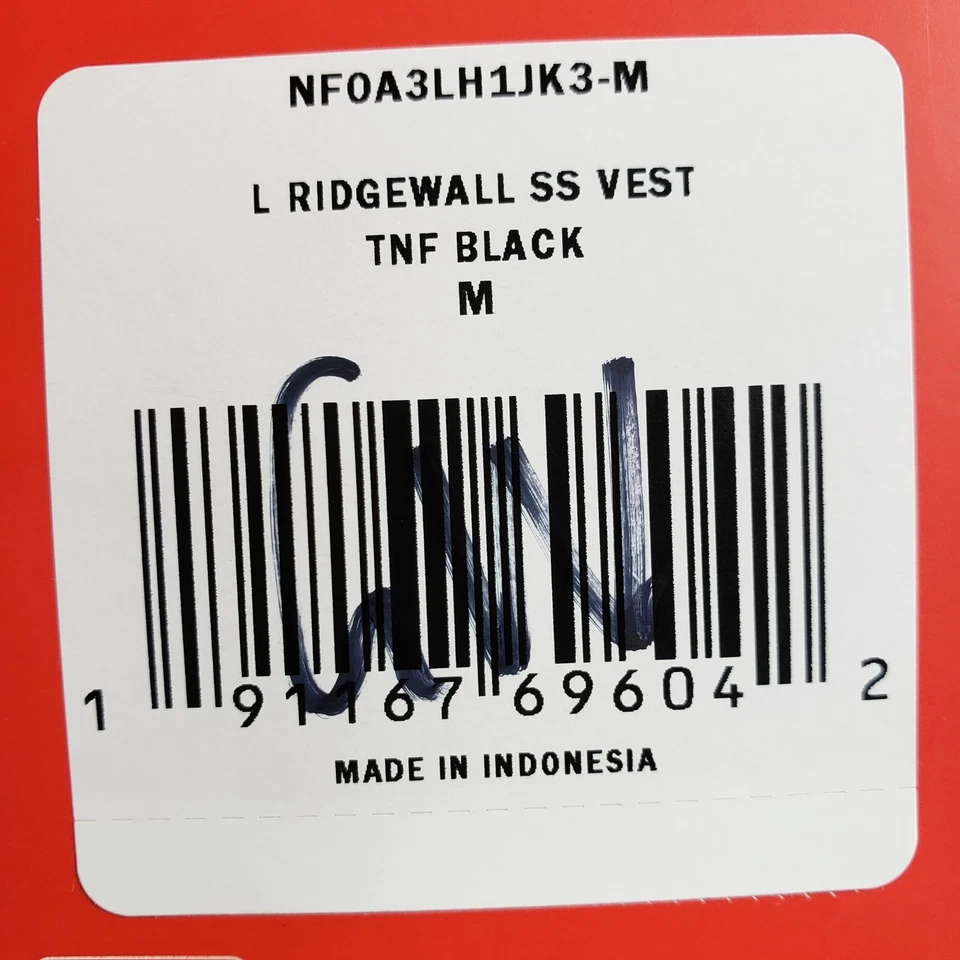 NEW The North Face Women MEDIUM Ridgewall Soft Shell Vest Black Zip Pckts & Logo - Image 4 of 4