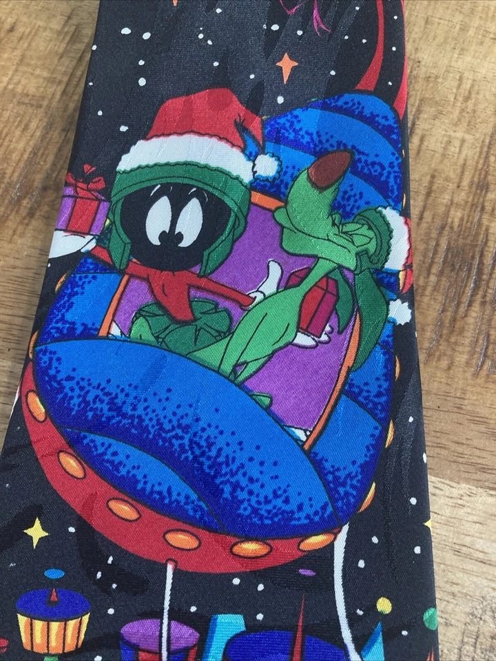 Винтажные LOONEY TUNES 54 x 4 дюйма Martian CHRISTMAS 1993 - Изображение 2 из 4