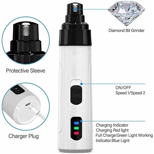 Heusom Silent Groom Pro, Silent Grind Silentgrind Pro Dog Nail Trimmer UK New - Picture 4 of 8