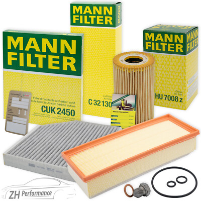MANN-FILTER INSPEKTIONSPAKET FILTERSATZ A FÜR AUDI Q5 8R 2.0 TDI