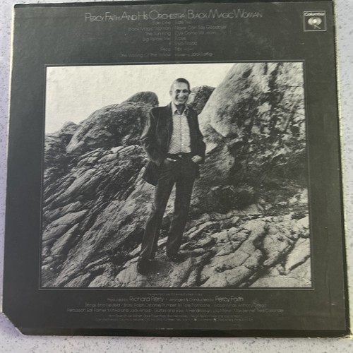 Percy Faith Black Magic Woman LP 1972 Columbia CQ 30800 Quadraphonic Latin Jazz - Picture 4 of 4