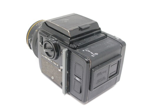 Cámara SLR de formato medio Zenza Bronica SQ-B con lente 80 mm f2,8, WLF y parte posterior de película - Imagen 8 de 14