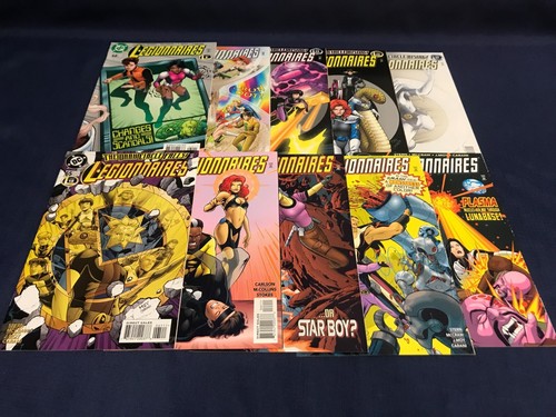 COMPLETA RUN OF LEGIONARIES (1993) #0 1-81 + ANN - DC COMICS ROGER STERN anni 90 VF - Foto 8 di 10