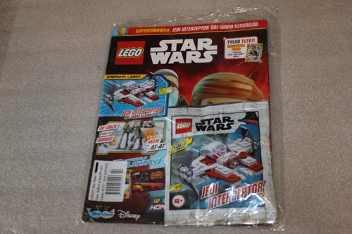 Lego Star Wars 1/2021 Magazine COMICS + Jedi Interceptor Figurine