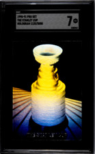 THE STANLEY CUP HOLOGRAM 🔥#1120/5000🔥 - 1990-91 Pro Set Hockey SGC 7 Low Pop