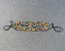 Embera Chami beaded Bracelet by women of the Colombian indigenous tribe 3215