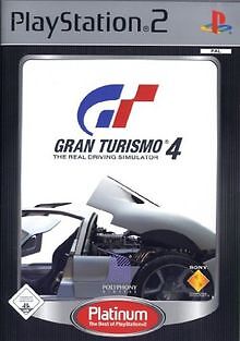 Ps2 Sony PlayStation 2 Game Gran Turismo 4 Platinum Ger Boxed for
