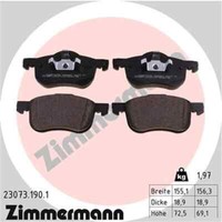 Zimmermann Scheibenbremsbelag 23073.190.1