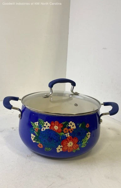 The Pioneer Woman Dazzling Dahlias Stock Pot