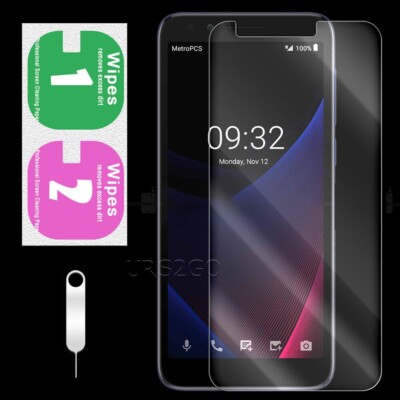 Tempered Glass Screen Protector Guard Shield Saver f Alcatel 1x Evolve 5059Z USA