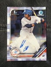 ISIAH GILLIAM 2019 Bowman Chrome Auto