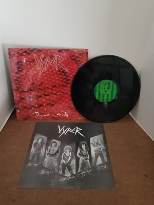 VYPER Prepared To Strike LP Vinyl 1984 US 1st Press RARE Promo