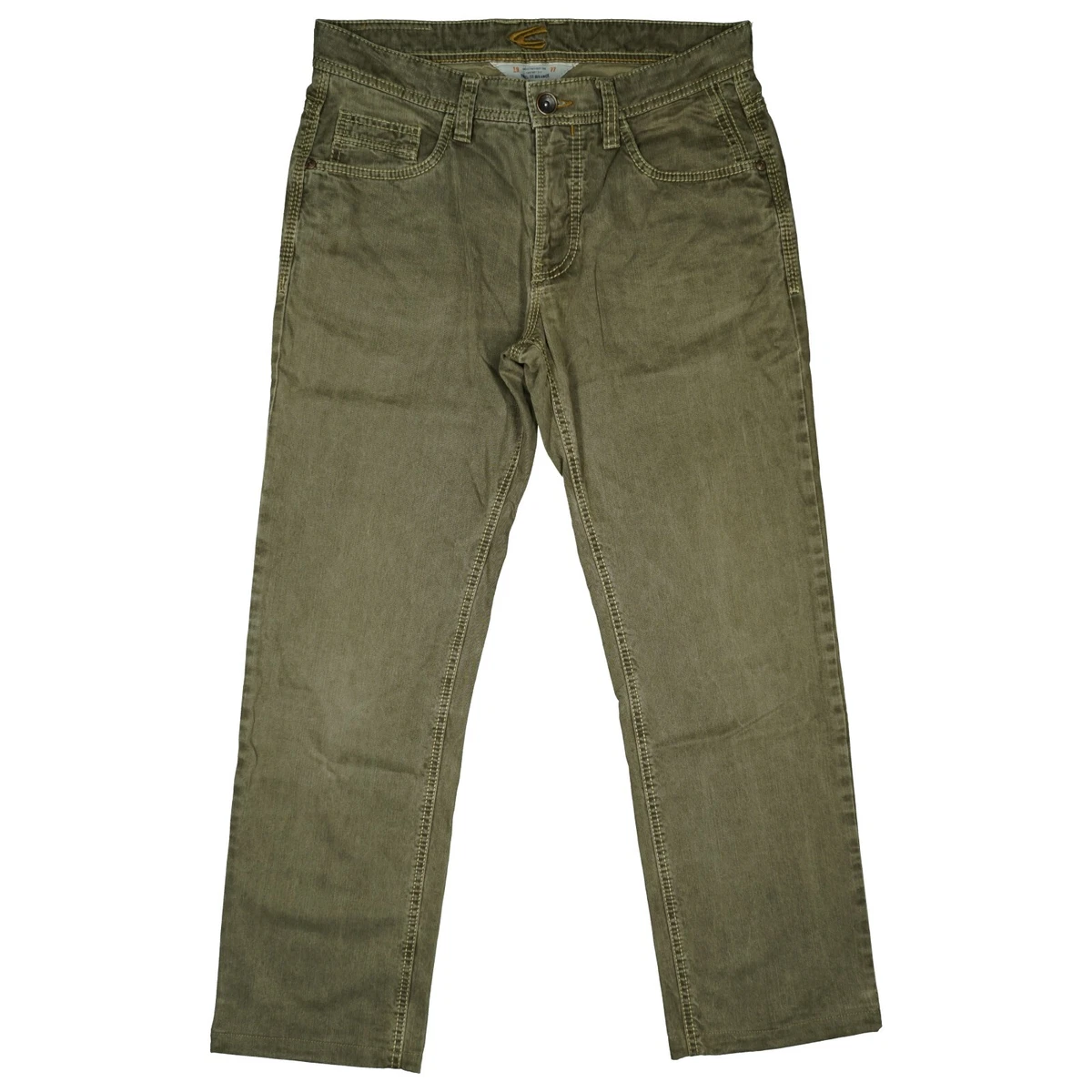 Camel Active Jeans Uomo Houston: Denim Elasticizzato Con Effetto Slavato, Vestibilità Normale