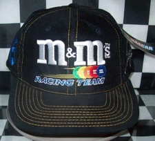 ERNIE IRVAN #36 M&M'S CHECKERED FLAG NASCAR RACING VINTAGE HAT