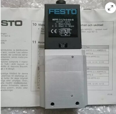 1PC NEW FESTO MPPE-3-1/4-6-010-B 161167ソレノイドバルブ＃A7
