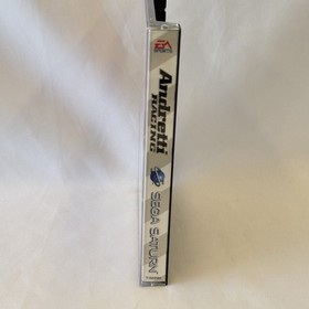 Andretti Racing (Sega Saturn 1996) Vintage Video Game BACK CASE COVER ONLY