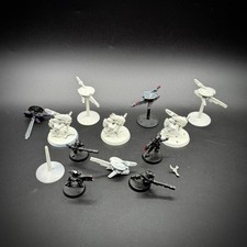 Warhammer 40k - Tau Sniper Drone Team - Metal OOP - Mixed Lot Games Workshop