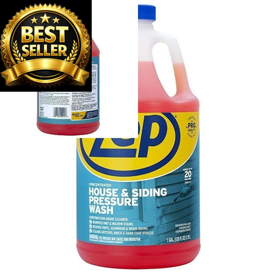 #ad #ad ZEP INC 128OZ House Siding Wash 128 Fl Oz Pack of 1 red $16.99