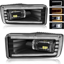 LED Fog Lights Assembly for Chevy 2007-2015 Silverado,2007-2013 Avalanche,2007-2