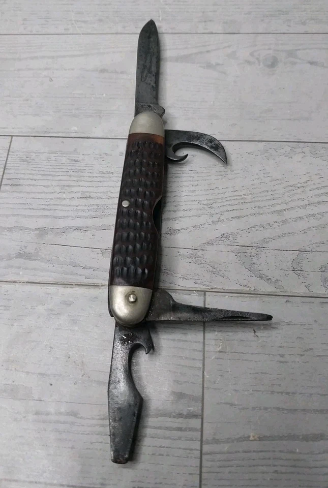 VINTAGE CASE XX USA 640045R CAMP / SCOUT 1980s Model POCKET KNIFE - Image 3 of 4