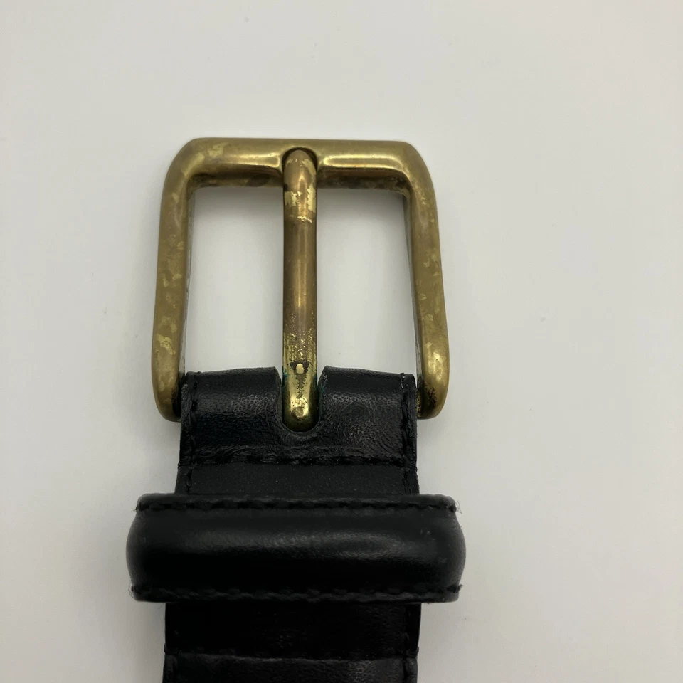 Cinturón Coach para mujer - cuero (Costa Rica) negro 36-37" (1,25 pulgadas de ancho) Foto 2 de 4