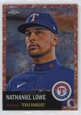 2022 Topps Chrome Platinum Anniversary /75 Nate Lowe Nathaniel #447 uk5