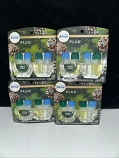 LOT OF 4-Twin Packs-Febreze Plug In WINTER SPRUCE Scent Air Freshener REFILL