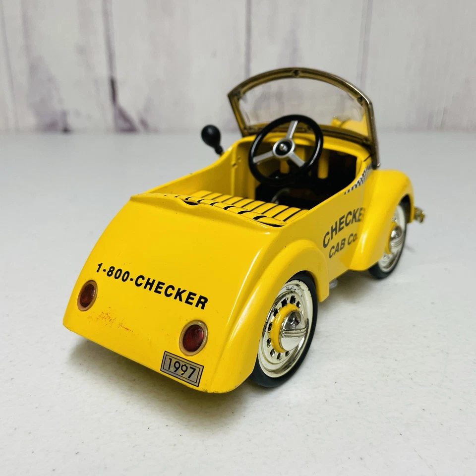 Crown Premiums 1941 Garton Pedal Car Checker Cab Co - Image 4 of 4