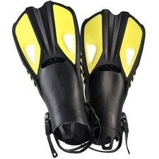 Pinne da snorkeling pinne da nuoto scarpe corte immersioni rana anatra webs silicone regolabile