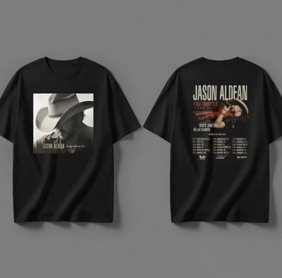 Jason Aldean Full Throttle Tour 2026 North America T-shirt