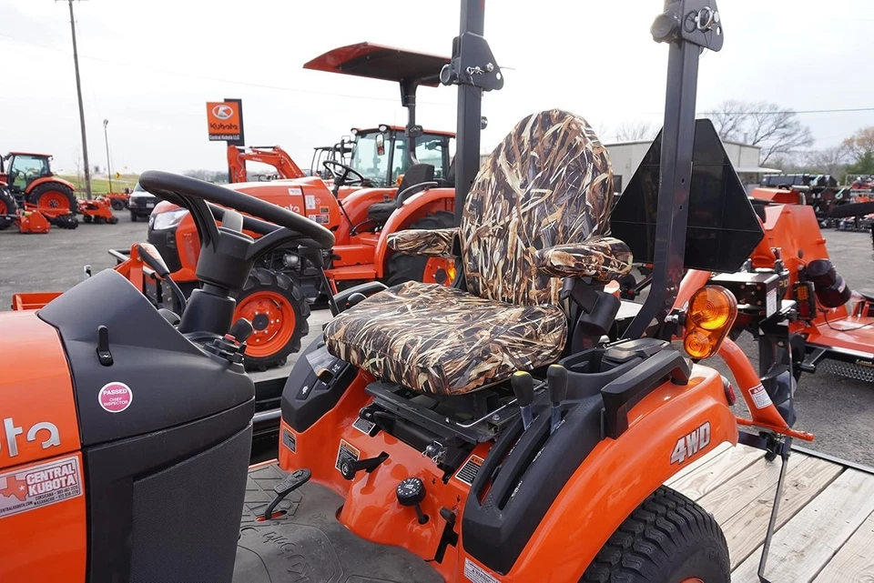 Seat Covers for Kubota BX2380 and BX2680 in Savanna Waterproof Endura - image 3 of 4