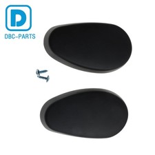 2x End Caps Bar Side Step Black For 2009-2017 Dodge Ram 1500-3500 2x End Caps Bar Side Step Black For 2009-2017 Dodge Ram 1500-3500