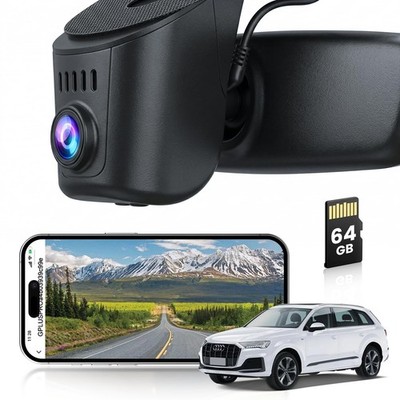 Inefala 4K Dash Cam for Audi 2019-2026 A4 A6 Allroad A3 A5 Q5 S4 S6 Q7 A8 Q8 ...