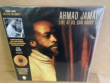 Image of AHMAD JAMAL - Live At Oil Can Harry’s - LTD EDIT AMBER VINYL LP - RSD 2026 - NEW