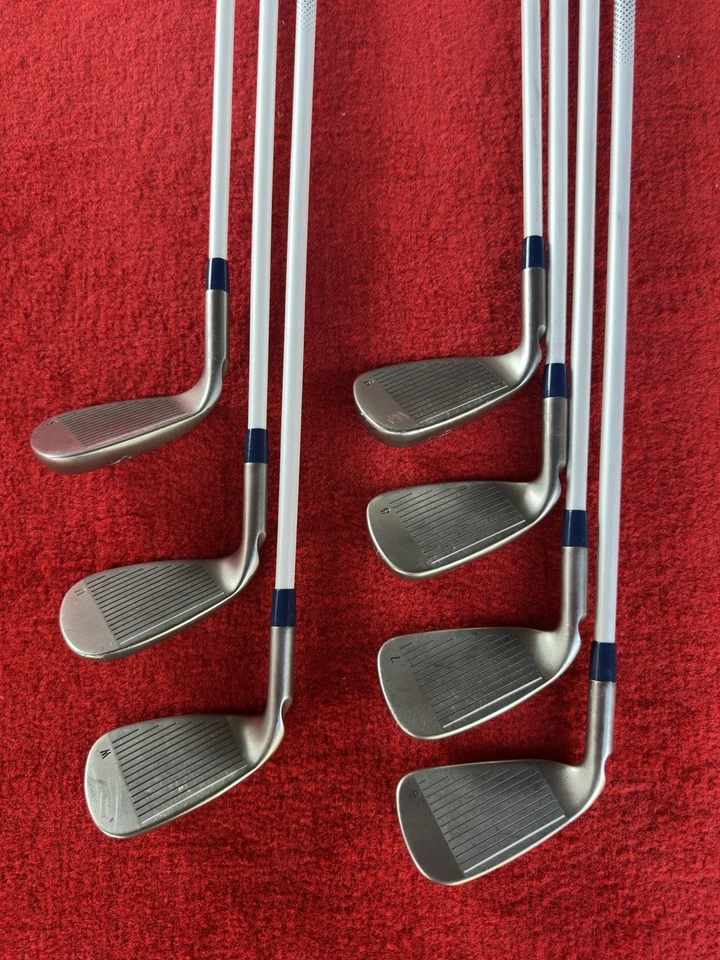 PING GLe Womens Irons 6-W, U & S (7pcs) Red Dot ULT230 Lite Graphite Ladies Flex - Image 4 of 4