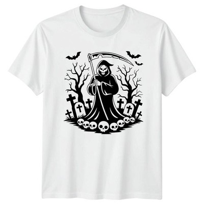 Sensenmann Sense Friedhof T-Shirt gruselig Halloween Geschenk für Sie und Ihn