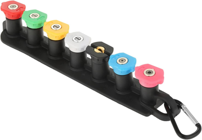 #ad Pressure Washer Tips 7 Pressure Washer Nozzle Tips with Nozzle Holder 1 4quot; Qui $15.94