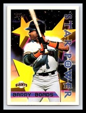 1996 Topps #10 Barry Bonds - SF Giants - Clean Home Run King Card
