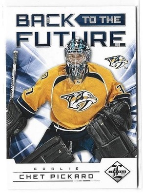 Chet Pickard/Pekka Rinne 2012-13 Limited Back to the Future #/199