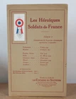 Les héroïques soldier de France Series 1 1920 8 color plates Georges Ripart