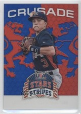 2015 Panini Stars and Stripes Crusade Red & Blue 15/49 Jacob Blas #46 0a1