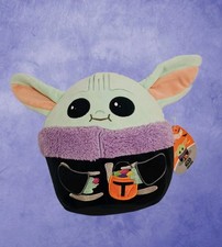 NEW Halloween Squishmallow Star Wars Mandalorian Grogu Trick Or Treat 8" NWT