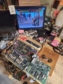 MORTAL KOMBAT 1 PCB JAMMA ARCADE BOARD SET PROTO REV WORKING!!! (Y-UNIT) MIDWAY