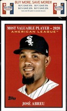2025 Topps Update #MV-6 José Abreu Most Valuable Chicago White Sox