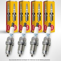 4X NGK 2397 ZüNdkerze Audi A3 A4 VW Golf 4 5 6 T5 Touran Polo Seat 1.4 - 2.0