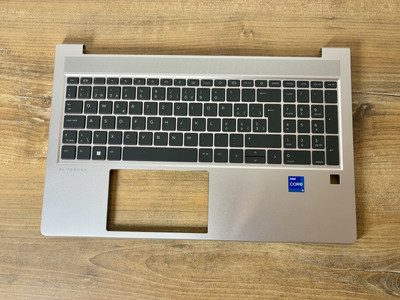 Palmrest Original HP EliteBook 650 G9 Handauflage Swiss (CH) Keyboard N17712-BG1