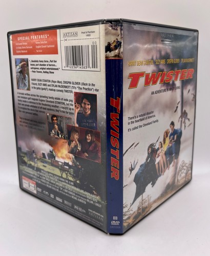 TWISTER 80s Crispin Glover Dylan McDermott Comedy RARE OOP PLEASE READ - Picture 3 of 7